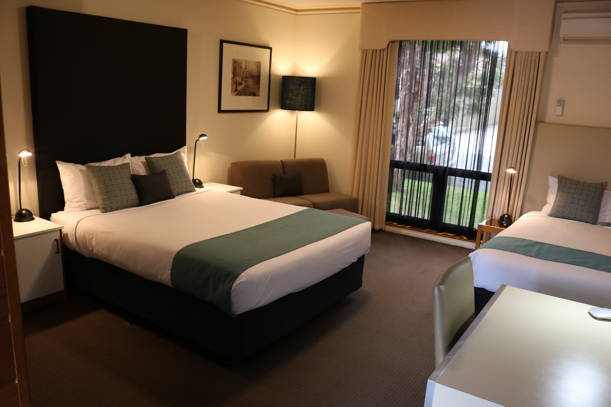 Standard and Deluxe Twin Room