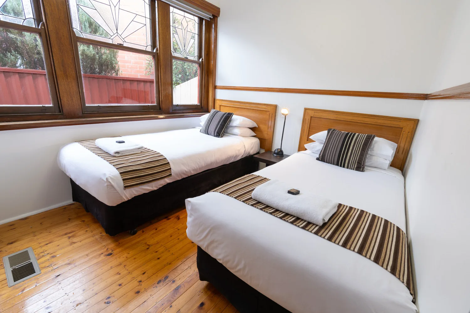 Ballarat Accommodation. Family Accommodtion. Corporate Accommodation. Self-contained. Indoor heated pool, pickleball, restaurant